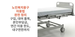 노인복지용구-이용법-완전-정리-구입-대여-품목-본인부담금-연간-이용-한도-내구연한까지-썸네일